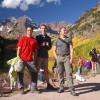 Image: Martin, Jirka and Zdenek in Maroon Bells in Colorado during a weekend trip after the MSC conference