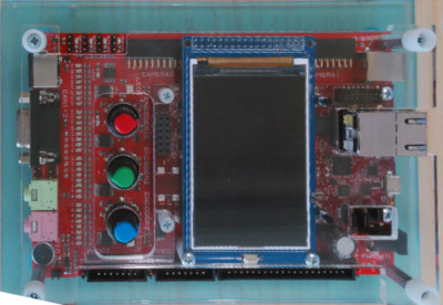 Microzed with MZ_APO base board